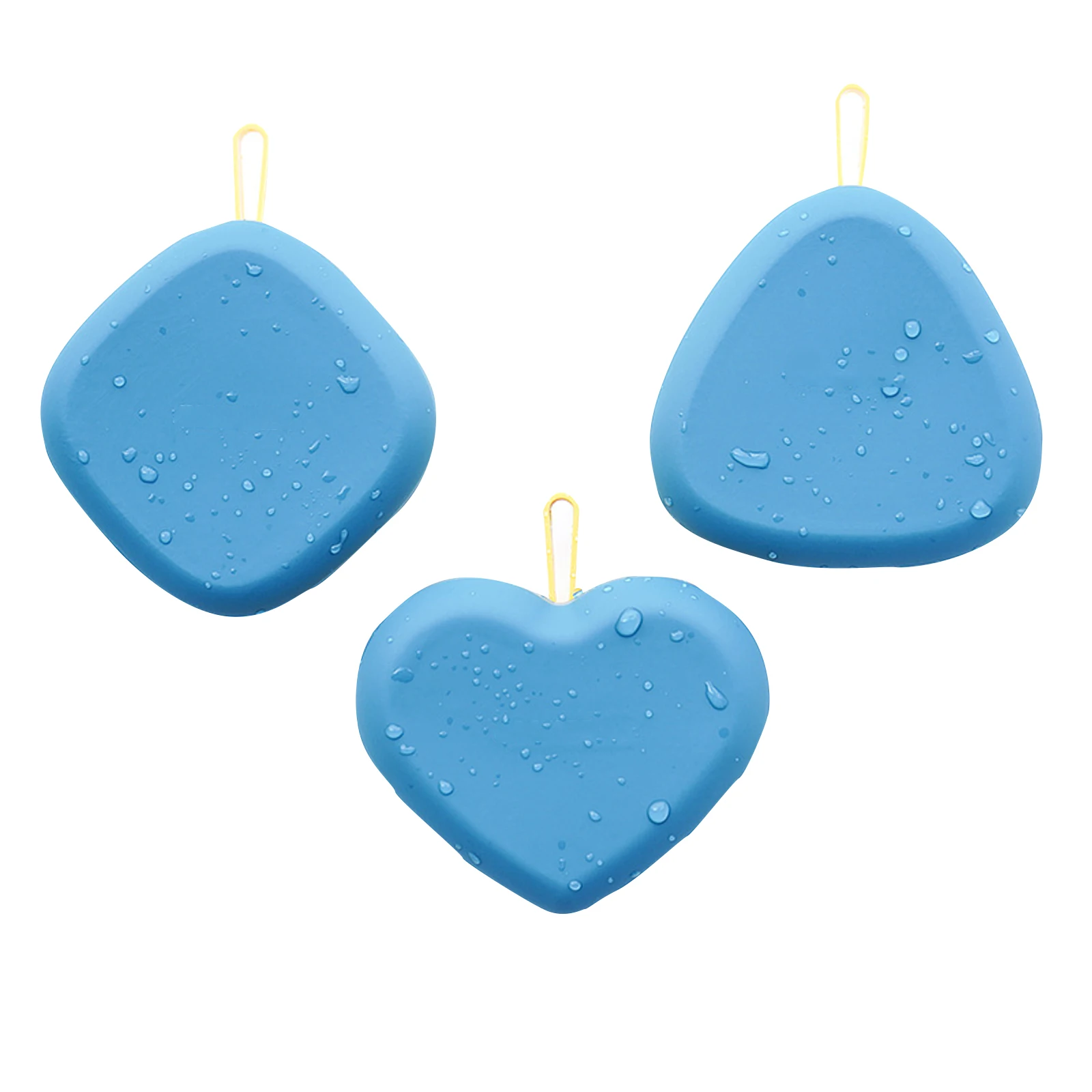 

3pcs Ice Cubes Tray Silicone Fruit Ice Maker DIY Creative Small Ice Cream Mold Easy to Clean Kitchen Accessories