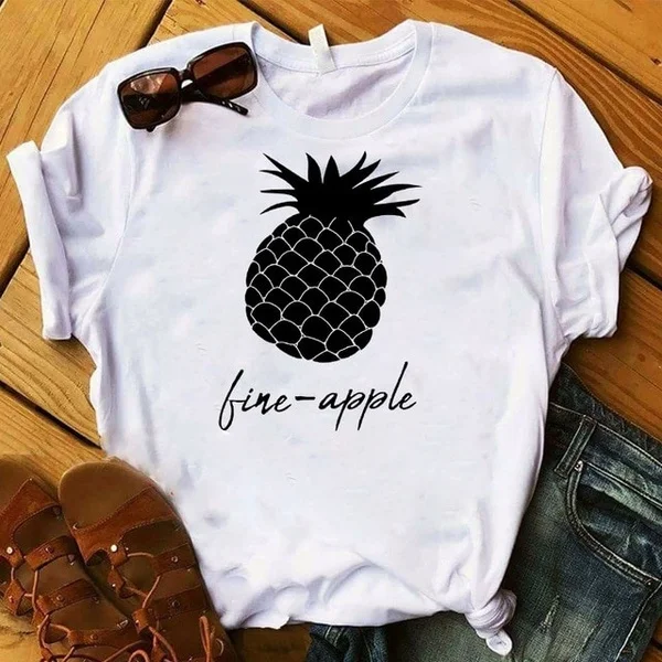 

Women Lady T Shirt Watermelon Fruit Printed Tshirt Ladies Short Sleeve Loose Tee Shirt