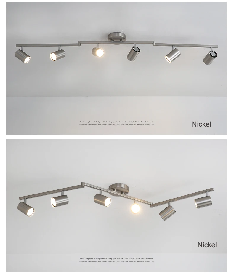 Магазин одежды Освещение складные регулируемые по высоте потолочные прожекторы