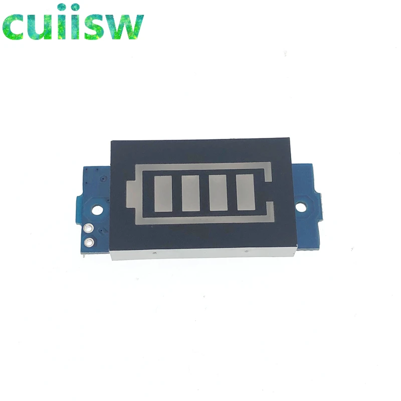 1S одиночный 3 7 в модуль индикатора емкости литиевого аккумулятора 4 2 синий