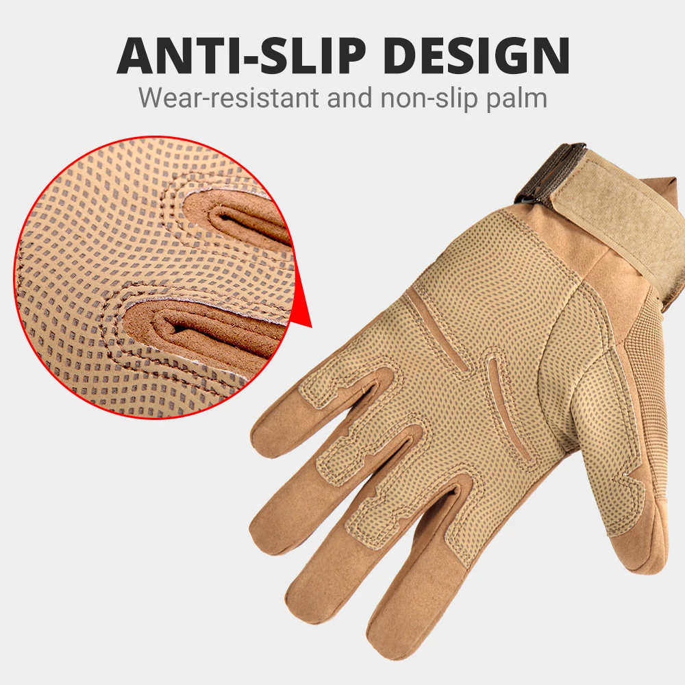 Уличные мотоциклетные перчатки без пальцев для мотокросса военные тактические