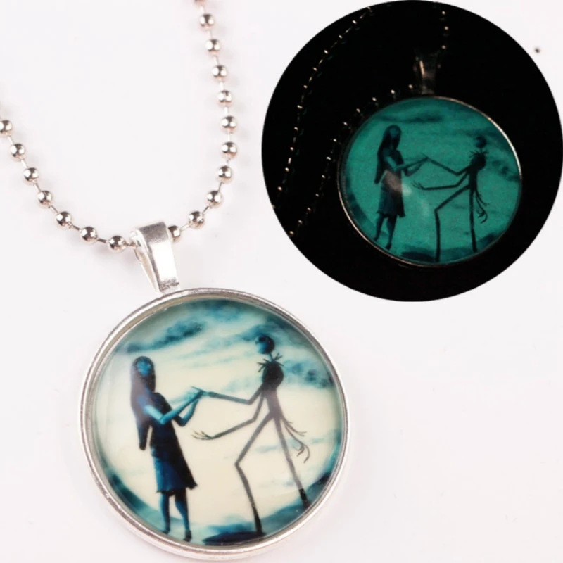 Новинка 2020 креативное светящееся ожерелье для мужчин и женщин в темноте модное