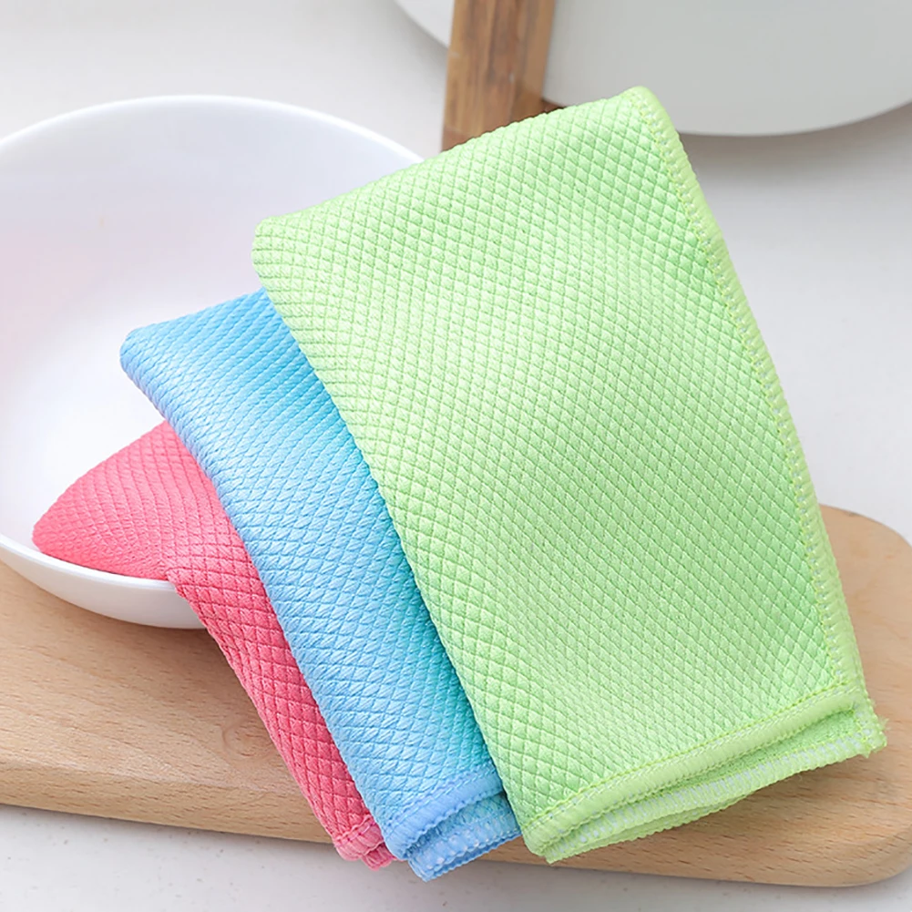 

Кухонные полотенца из микрофибры, быстросохнущая салфетка для мытья посуды