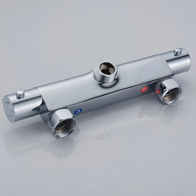 Термостатические Смесители для душа с двойным выходом кран ванной горячей и