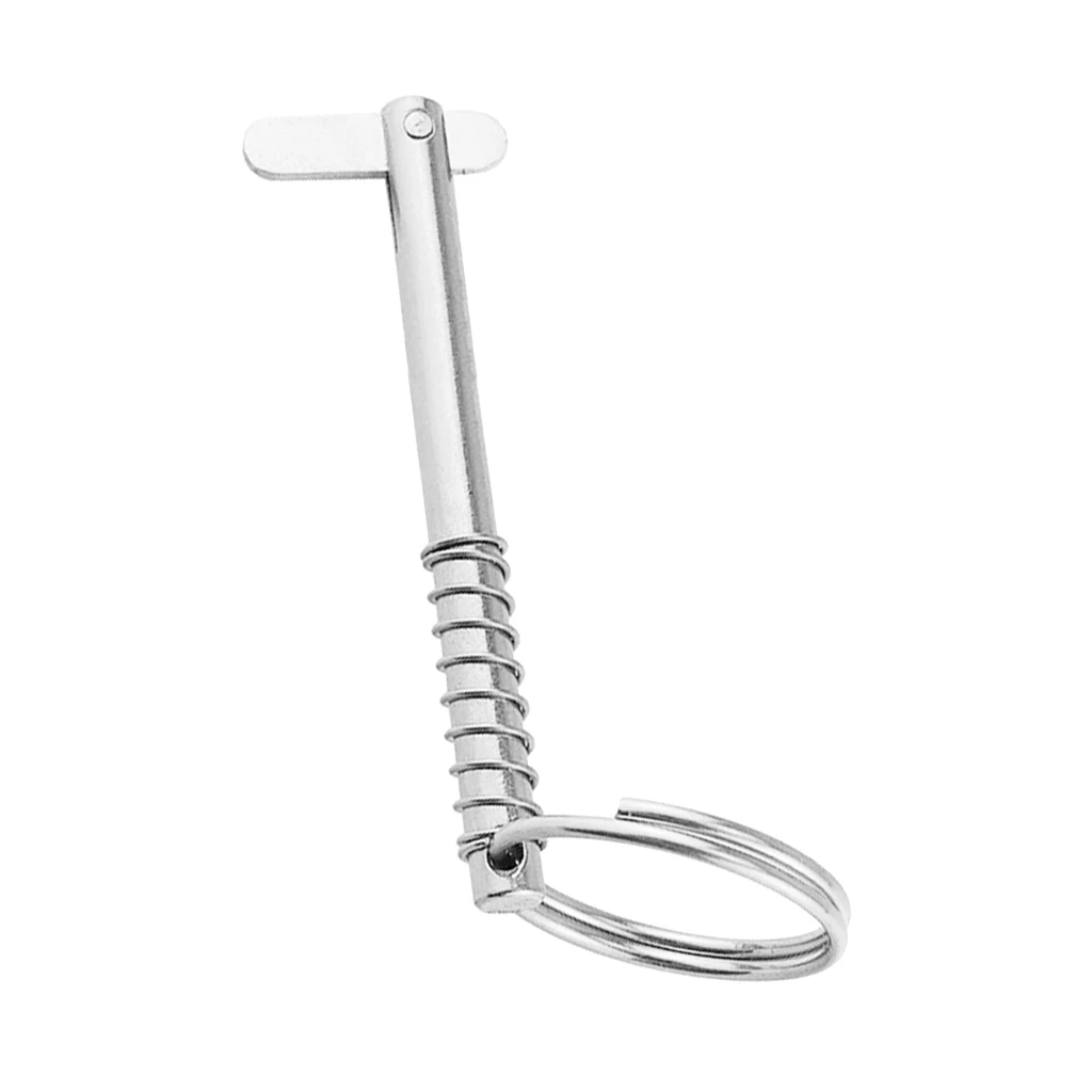 Marine Stainless Steel Quick Release Pin Fit For Boat Top Deck Hinge- Boats Hinge Pin Boat Accessories, 5x76mm