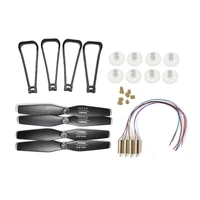 4drc rc drone quadcopter f6 propeller blades guard gears motor engines gear spare parts kit