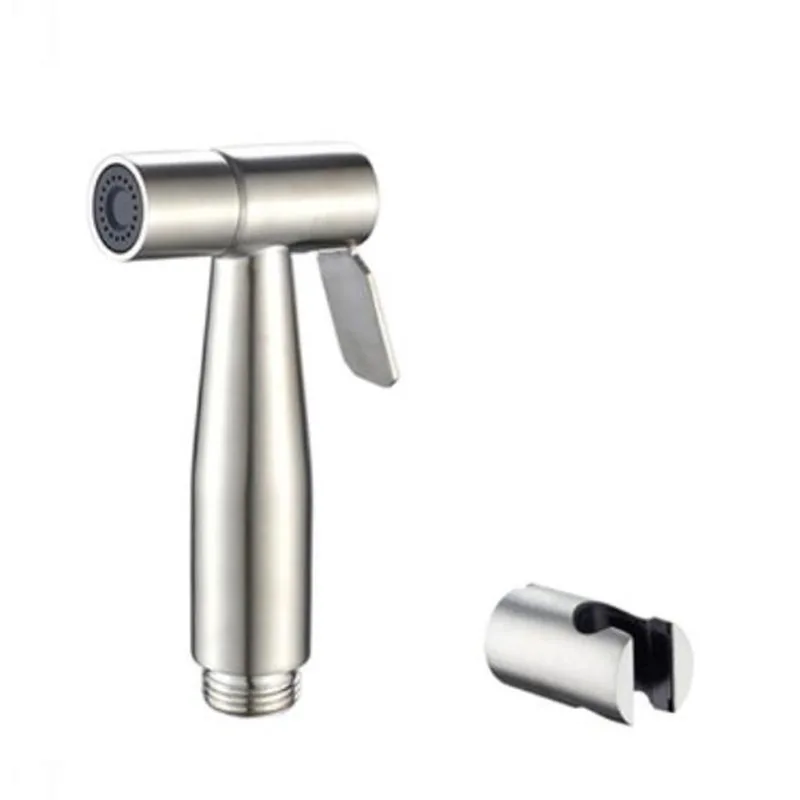 

Toilet Sprayer Gun Stainless Steel Hand Bidet Faucet for Bathroom Hand Sprayer Shower Head Self Cleaning Bathroom Fixture