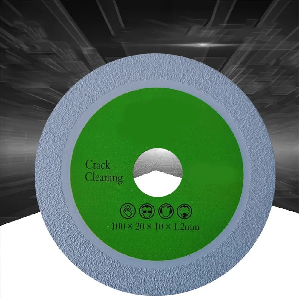 

Diamond Saw Blade 100*20*1.2mm Ultra-Thin Diamond Cutting Disc Cut Glass Tiles And Slooted Clear Seam/remove Glue Cutting Dic