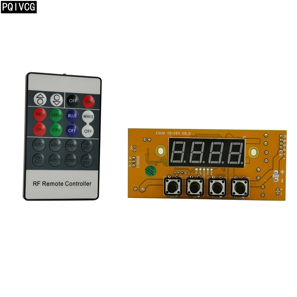 Четырехцветная материнская плата постоянного тока с пультом дистанционного