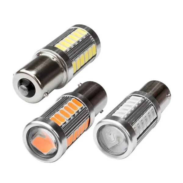 

2pcs 1156/1157 33SMD 5630 5730 LED Car Backup Reserve Light Motor Brake Bulb Daytime Running Light 12V