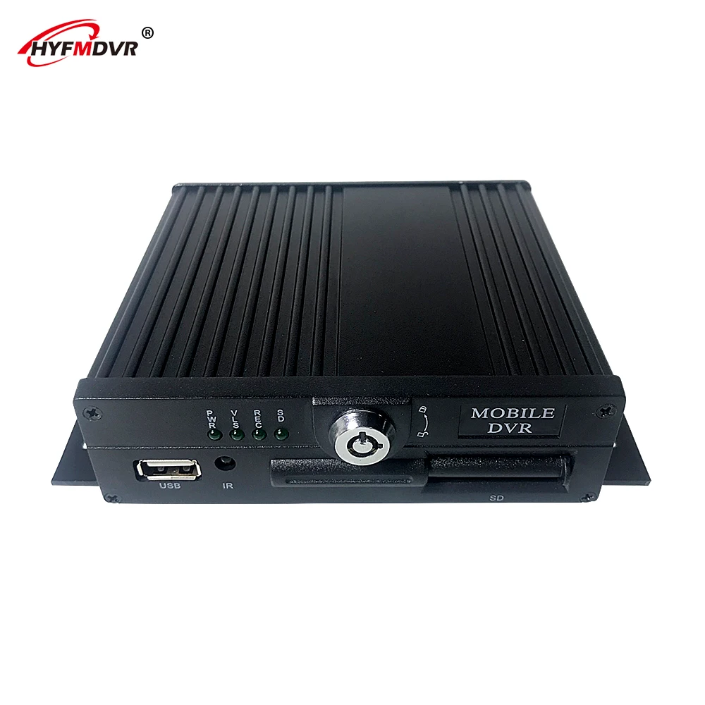 HYFMDVR 4 канальный местный мониторинг SD карта Запись MDVR школьный автобус/санитарный