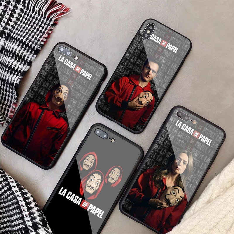 Чехол из закаленного стекла для iPhone 11 Pro Max X XS MAX 8 7 6 5 Plus | Мобильные телефоны и