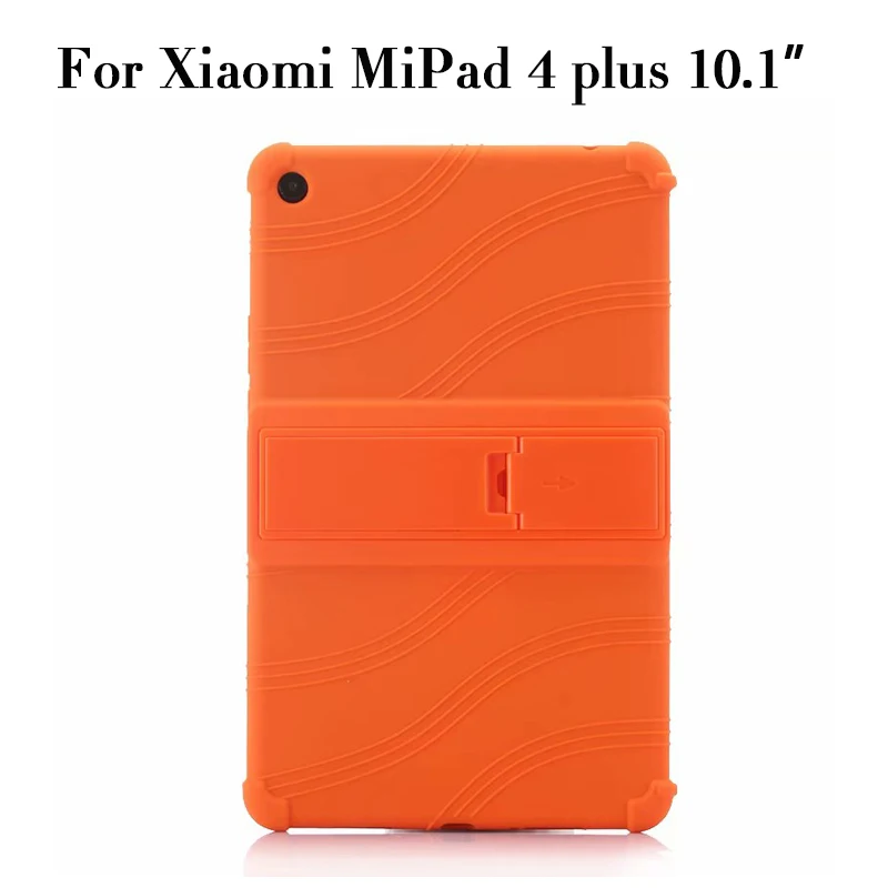 mipad4 plus orange Силиконовый чехол для Xiaomi mi Pad 4 mi Pad4 mi pad 4 8," планшетный ПК Защитный чехол для Xiaomi mi Pad 4 plus mi Pad 4 plus 10,1" - Цвет: mipad4 plus orange