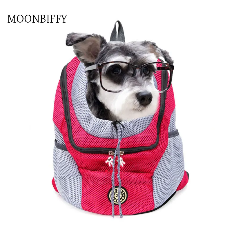

Новый переносной дорожный рюкзак на два плеча, внешняя женская сумка для собаки, сетчатый рюкзак с головой