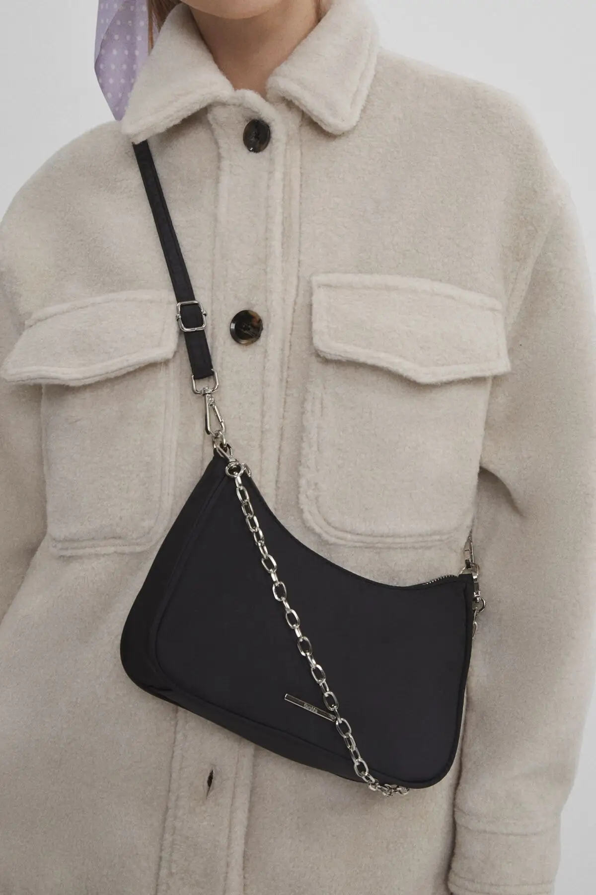 

Chain Satin Bag