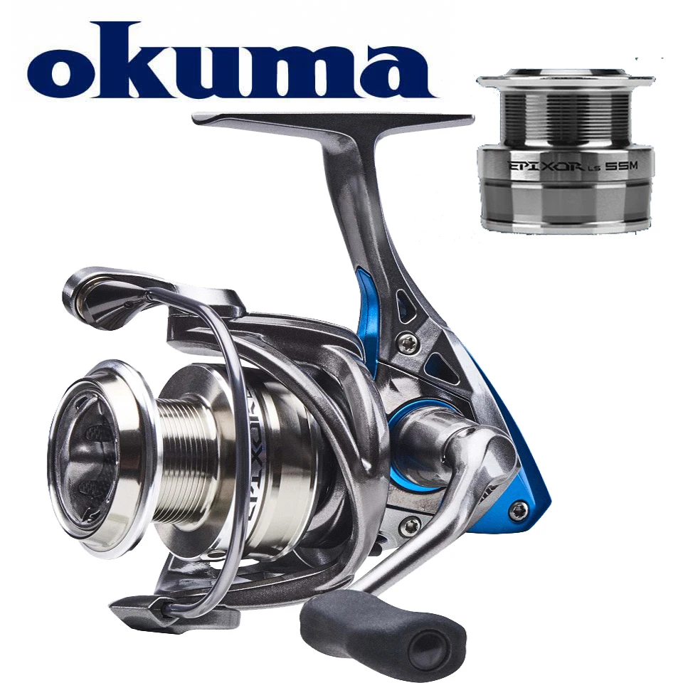 Спиннинговая катушка OKUMA EPIXOR LS PL 5BB + 1RB Глубокая/мелкая дополнительная мощность 5-12