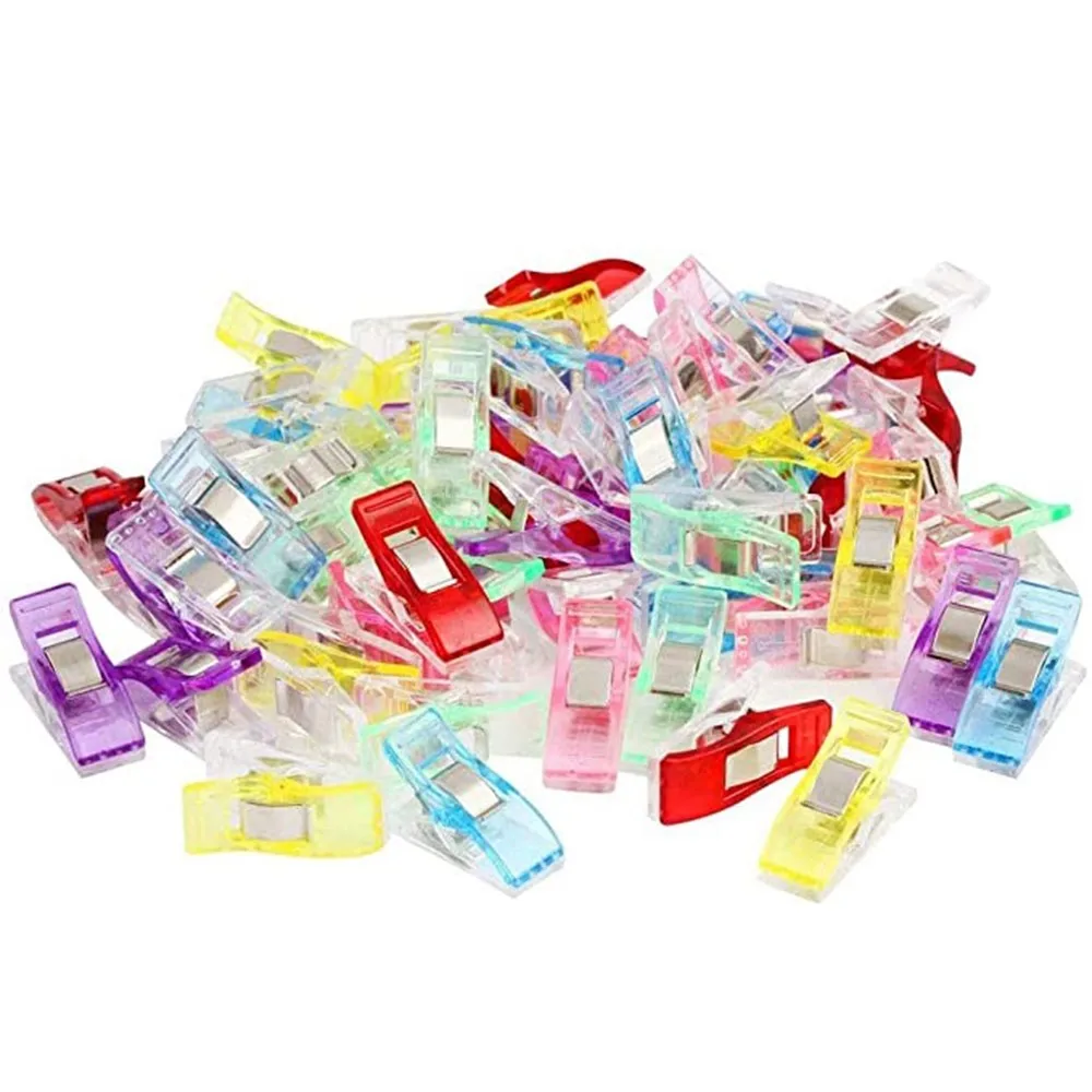 

10/20PCS Sewing Clips Fabric Mini Quilting Tools Multi Purpose Craft Clips for Sewing Quilting Binding Crafting Paper Work