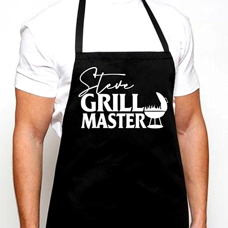 

Customized Roast Apron for Men, Personalized Father, Father, Father, Holiday Gift, Funny and Humorous Kitchen Barbecue