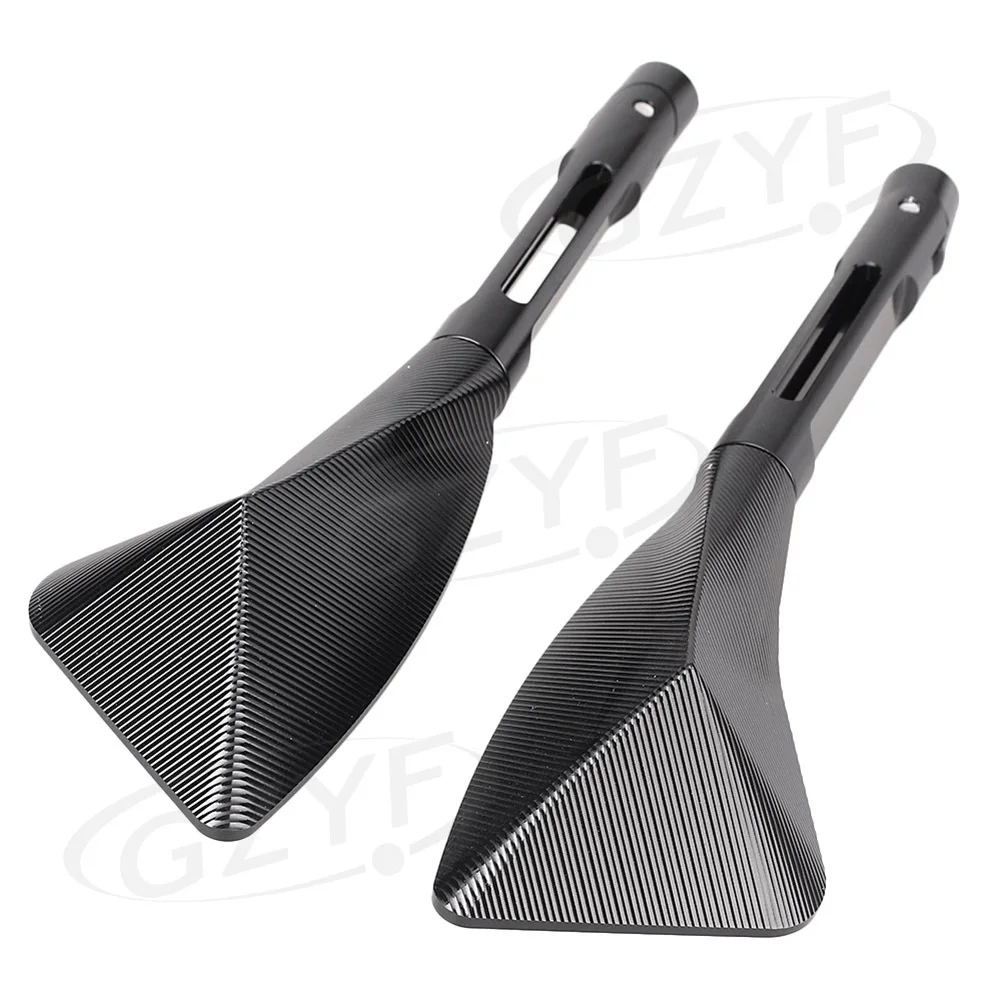 

Rear View Side Wing Mirrors For most motorcycles street bikes cruisers choppers dirt bikes scooters with 8mm & 10mm thread
