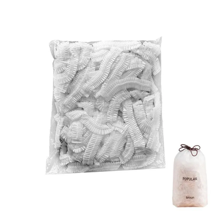 

100pcs Food Self-sealing Plastic Fresh-keeping Film Cover Household Disposable Sealed Fresh-keeping Cover Universal Bowl Cover