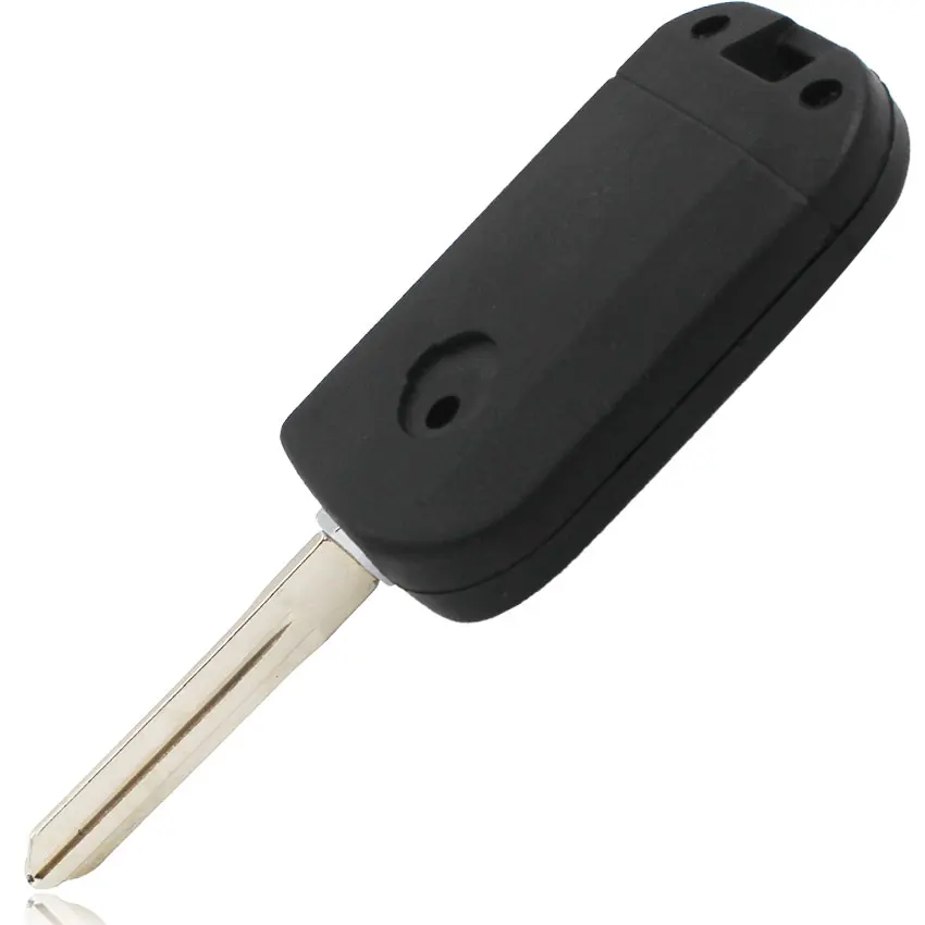 2 кнопки Складная откидная оболочка ключа дистанционного управления чехол для