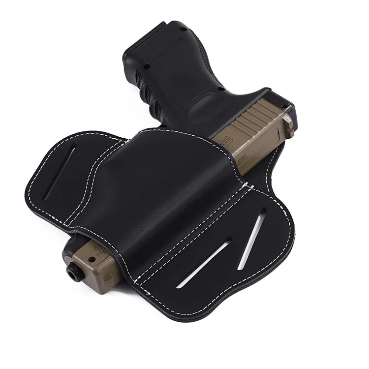 Кожаный охотничий оружейный кобура скрытый Универсальный Тактический чехол для