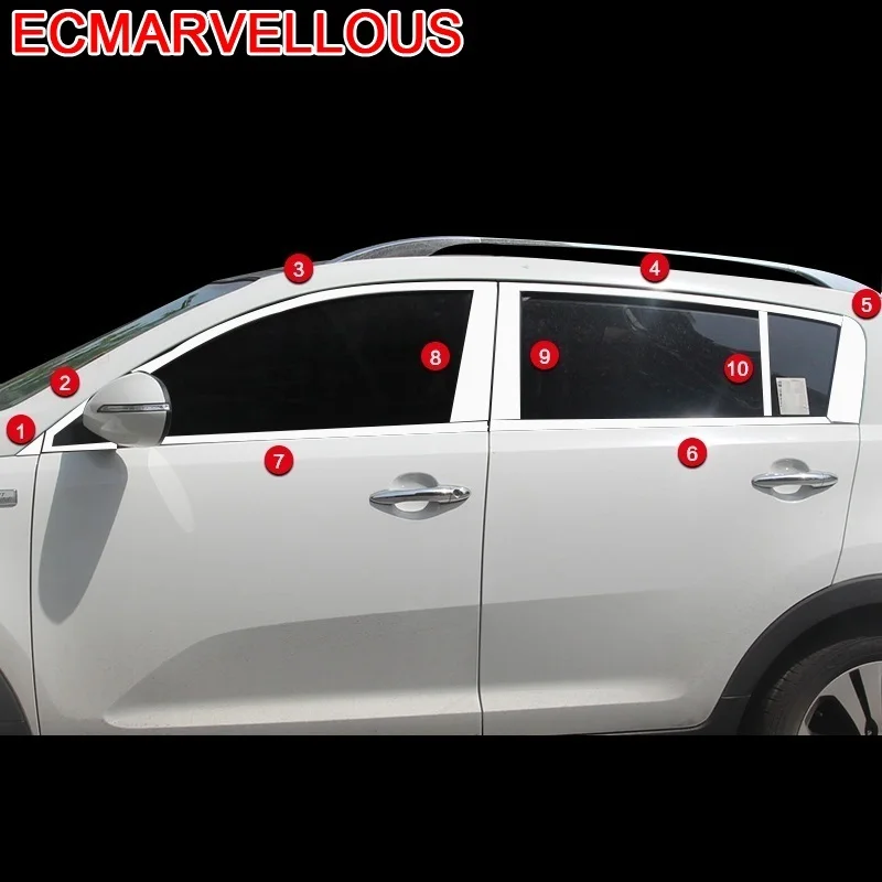 Оконный корпус Автомобильный декоративный хром модифицированный автомобильный