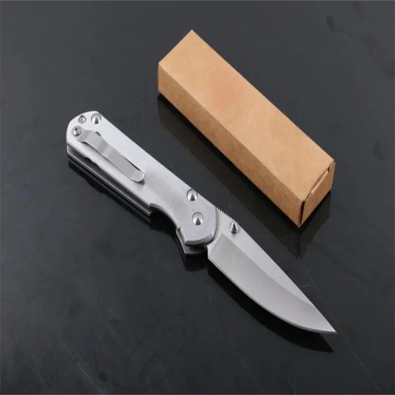 

Folding Knife Chris Steel Sand 5cr15mov Sharp Blade High Hardness Outdoor Camping Survival Self-Defen Tool Gift For Men