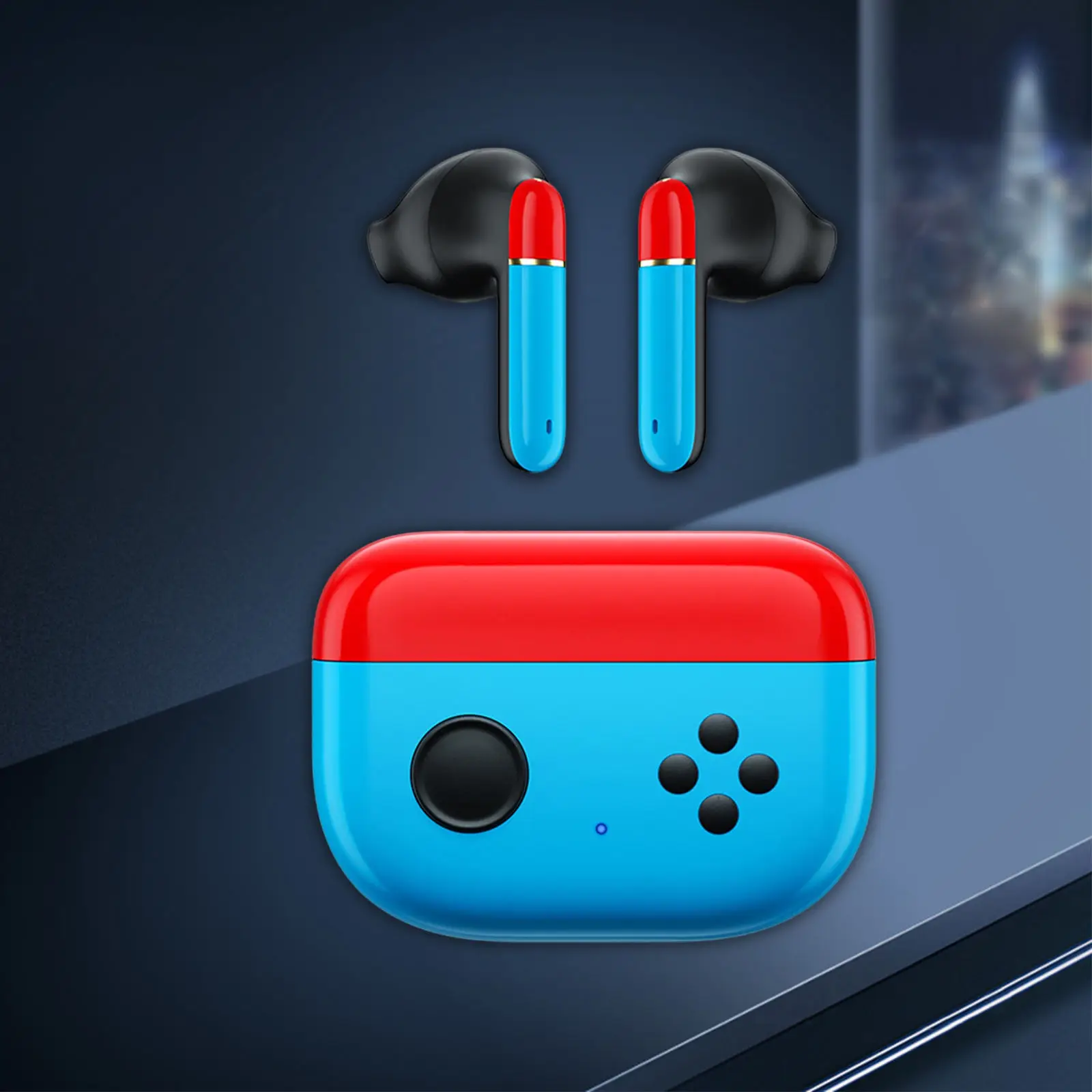 Bluetooth 5.0 Earphones NFC with Microphone Multi-Point Connection Voice Control Noise Cancellation Earbuds for Charging Case |