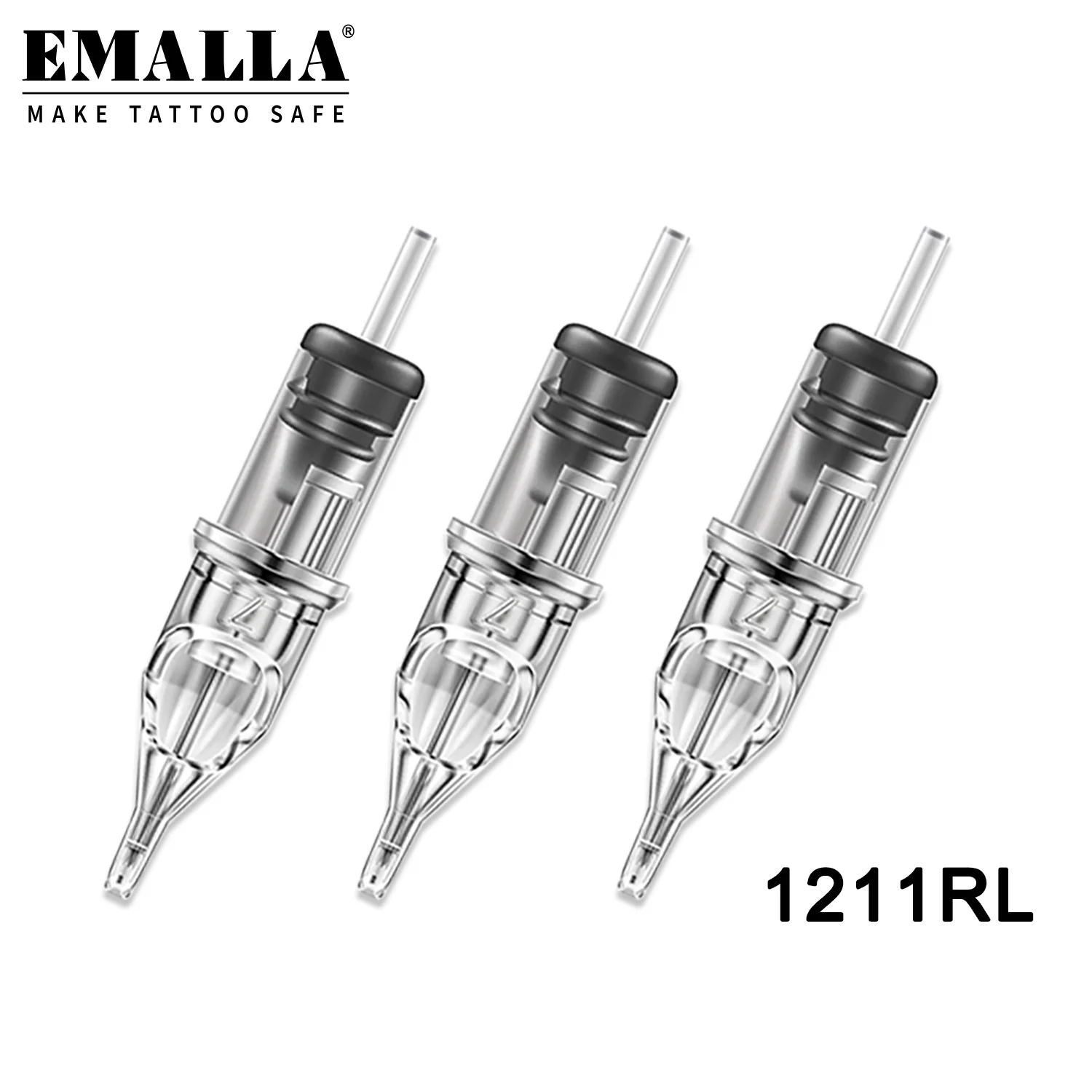 

Иглы для тату-машинки TIPTOP, 20 шт., 0,35 мм, 11RL, иглы для тату-машинки с круглым лайнером, картриджи для тату, перманентного макияжа