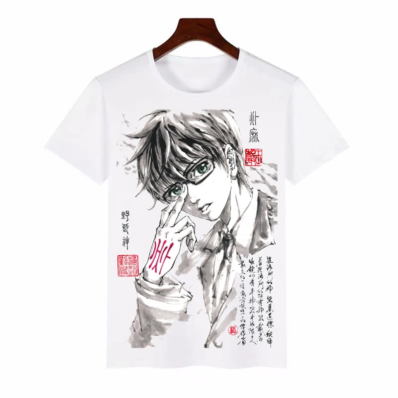 Аниме Noragami Yato футболки с коротким рукавом Косплей Костюмы Мужчины Женщины Топы