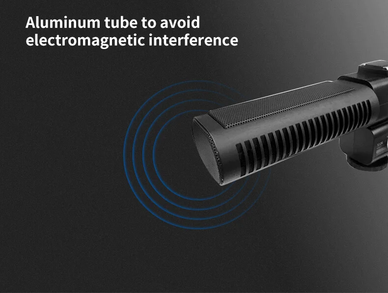 Внешний стереомикрофон для цифровой зеркальной камеры видеокамеры кардиоидный