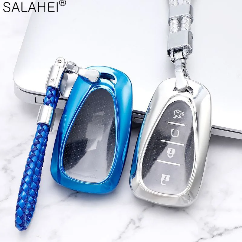 

Soft TPU Full Protection Car Remote Key Shell Fob Case Cover For Chevrolet Cruze Spark Camaro Volt Bolt Trax Malibu Accessories