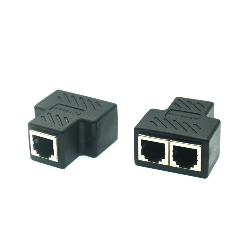 1 шт. RJ11 6P6C 6P4C 6P2C женский отклонения в размерах на 1-2 разветвитель подключения к