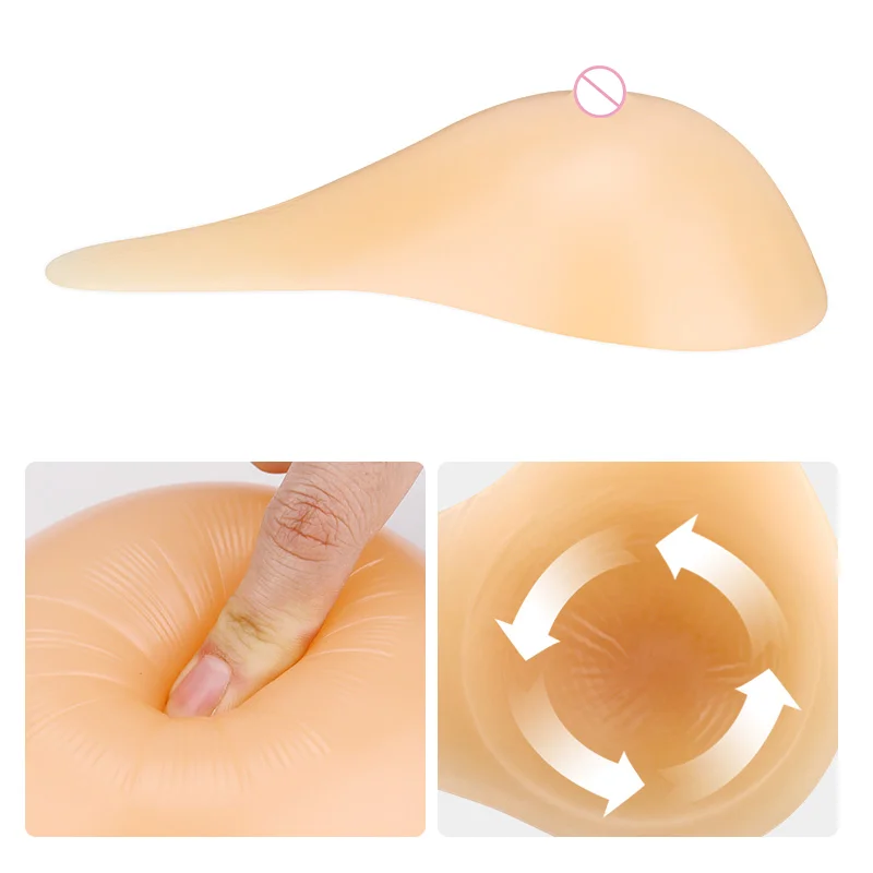 LT Realistic Breast Form Big Boob Prosthesis Silicone Breast Form for Mastectomy 180-600g/pc