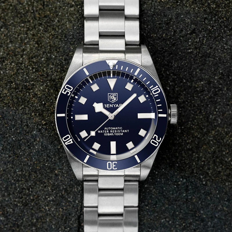BENYAR BB58 Mechanical Men's Wrist Watches 2023 Top Brand Luxury Automatic Watch For Men Sport Waterproof Calendar reloj hombre