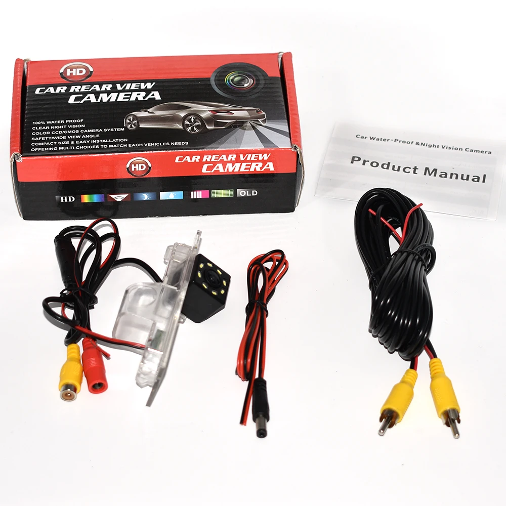 ZJCGO HD Автомобильная камера заднего вида водонепроницаемая парковочная для BMW K18