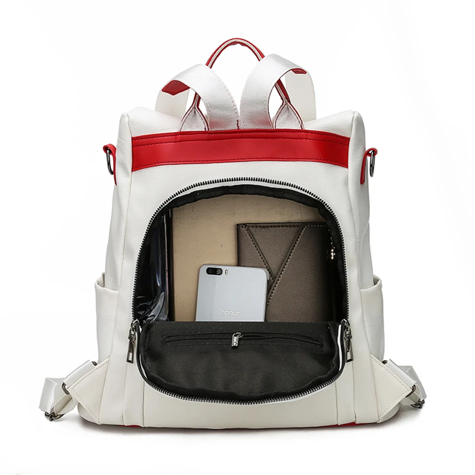 Роскошный дизайнерский женский рюкзак школьный высокого качества из