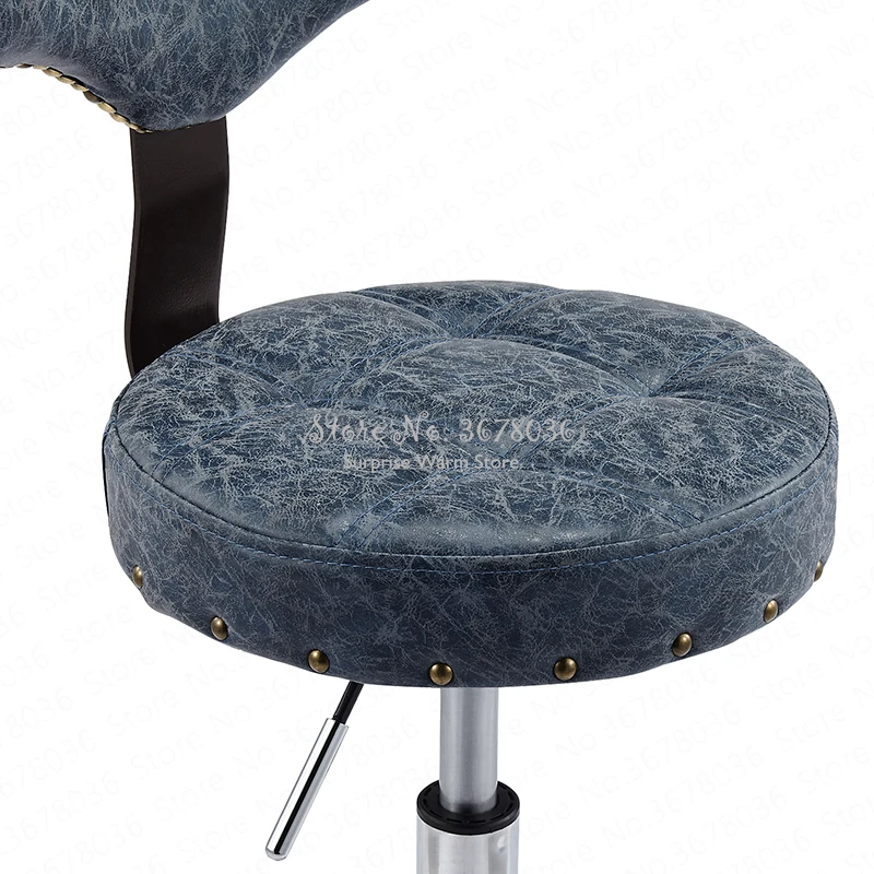 Стул для красоты Morden с подъемником вращающаяся спинка парикмахерский стул ретро