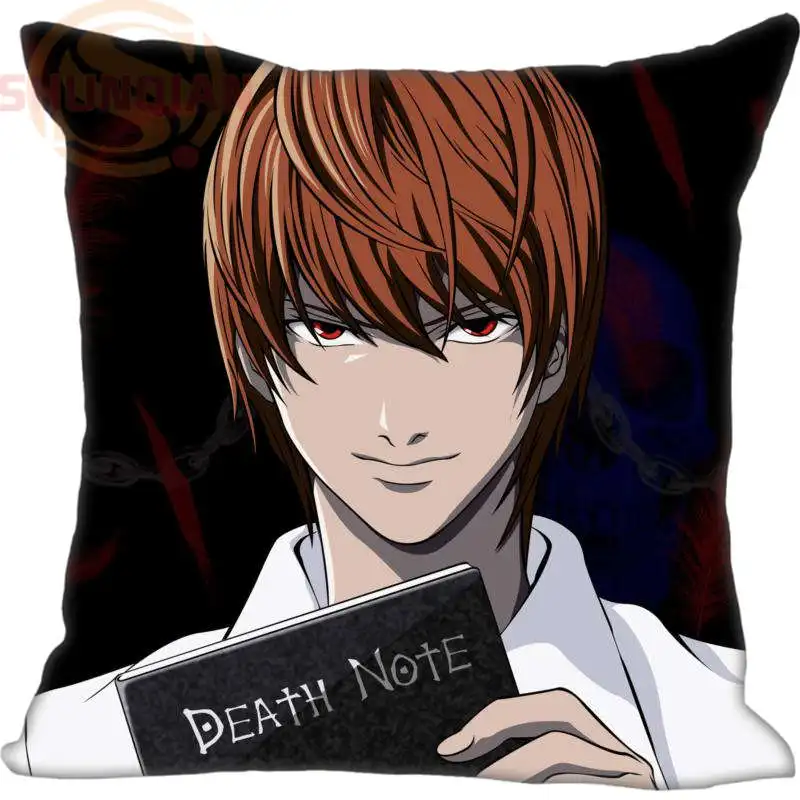 Лучшая новинка чехол для подушки Death Note #88 декоративная Свадебные наволочки