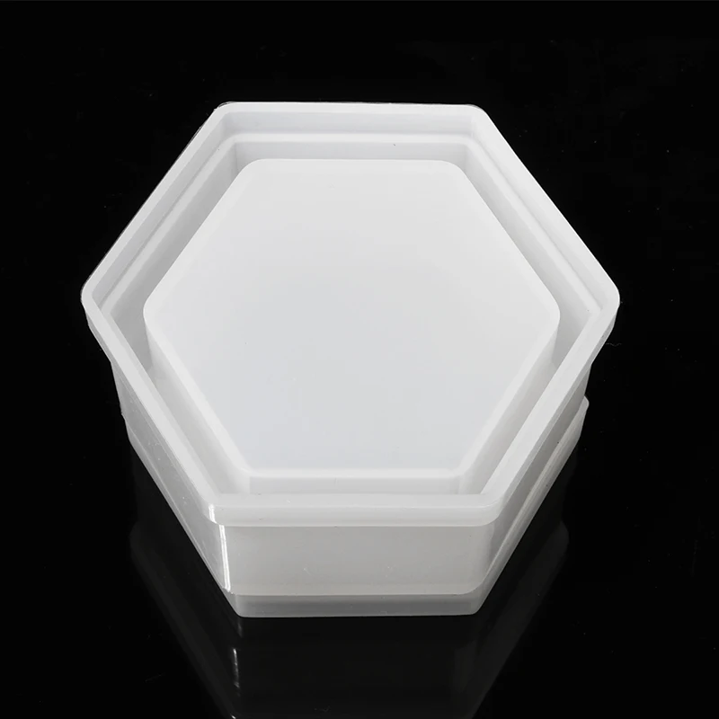1 шт. Новые прозрачные силиконовые шестигранные ювелирные изделия ожерелье