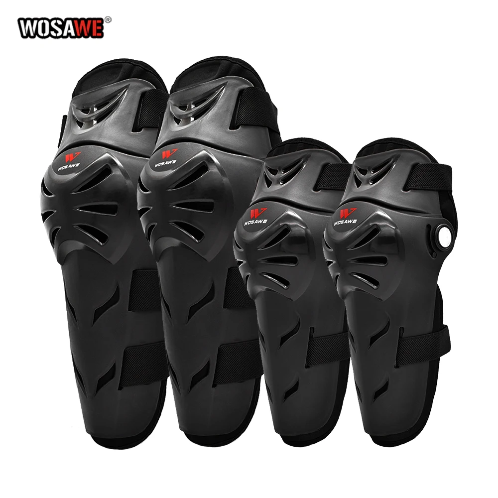 WOSAWE MTB наколенники для мотоциклистов ElbowPads Мотокросс Защищающие колени гоночного