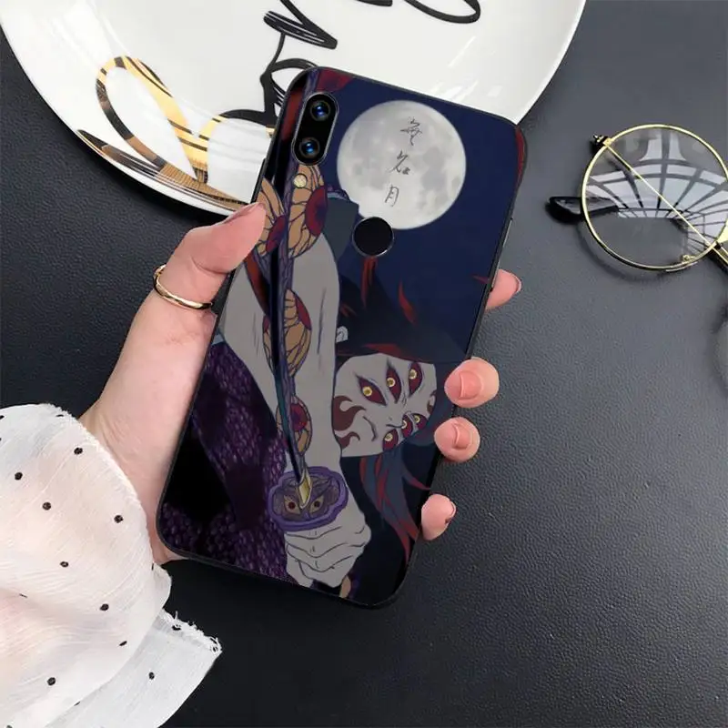 

Anime Demon Slayer Phone Case For Xiaomi Redmi Note 4 4x 5 6 7 8 pro S2 PLUS 6A PRO