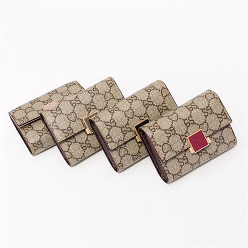 

New card holder women's multi-card card holder mini organ card holder simple and compact document bank card holder