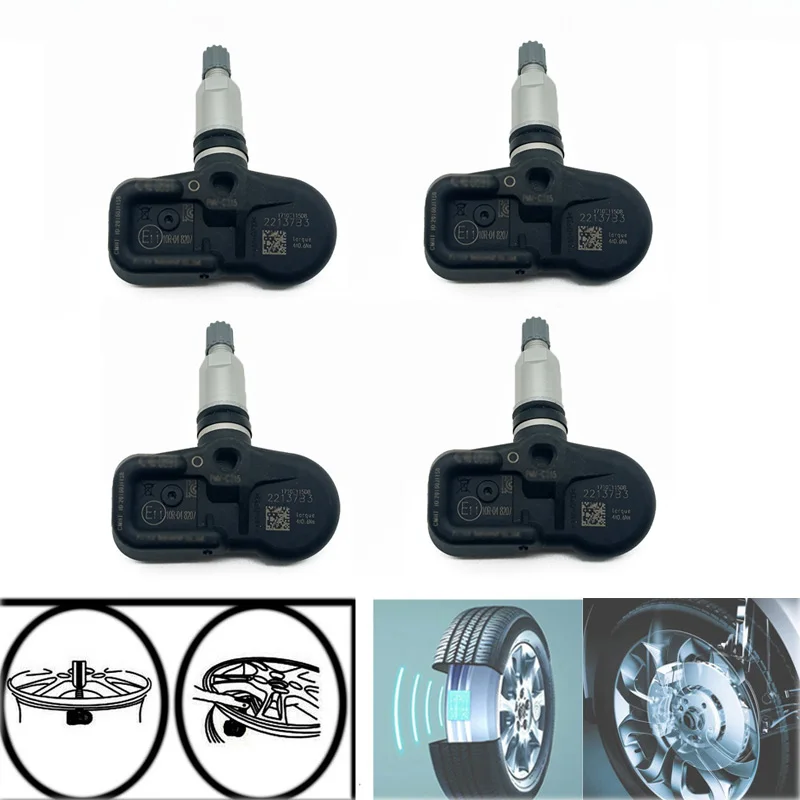 Датчик давления в шинах TPMS для LEXUS GX460 RX350 RX450H TOYOTA AVALON CAMRY TACOMA PMV C015 42607 06030 48010|Системы