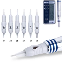 100 pcs 1r 3r 3f 5r 5f 7f tattoo needles cartridge needle for premium charmant permanent make up eyebrow tattoo machine pen