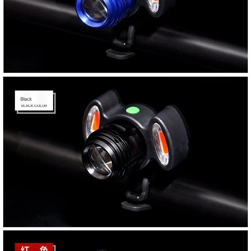 

Bicycle Lights Headlights Headlights Usb Charging Bicycle Accessories Riding Equipment Mountain Bike Lights Glare Flashlight