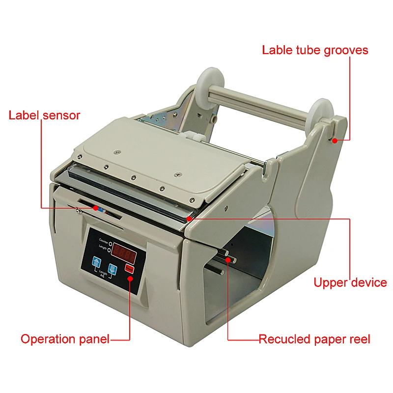 

AL X130 130mm Automatic Label Stripping Dispenser Machine for Self-adhesive Labels/Bar Codes auto Peeling/Separating