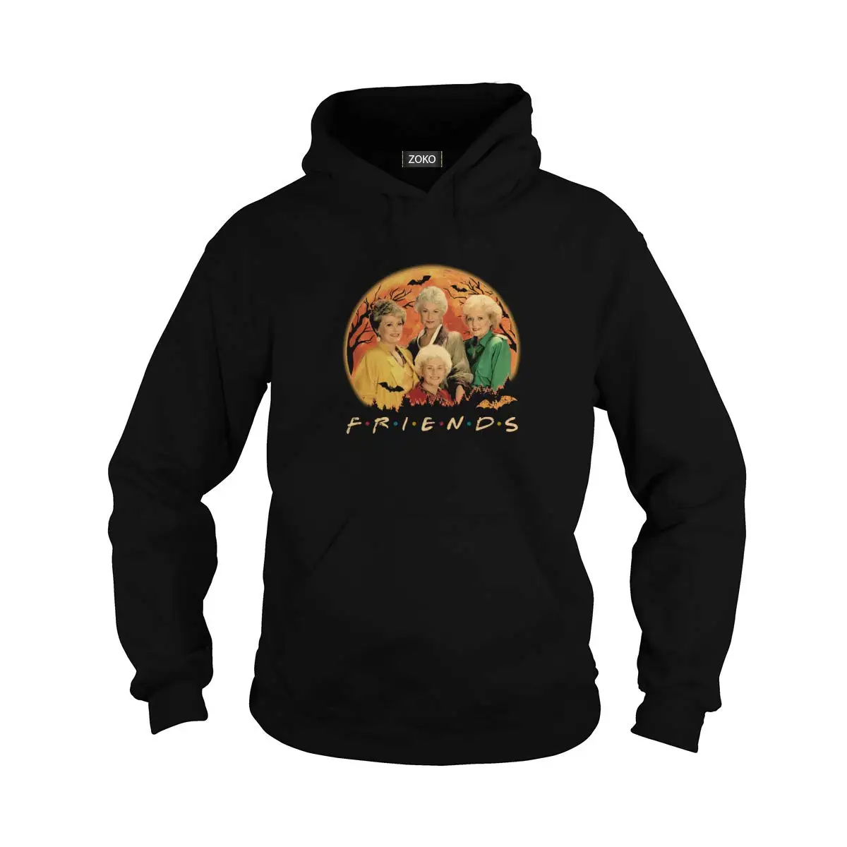 Золотая девушка Друзья Хэллоуин футболка унисекс Мужчины Женщины Толстовка |