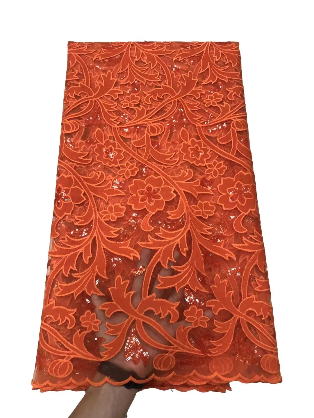 Женская кружевная ткань из чистой нигерийской органзы вышивальный шнур 2021